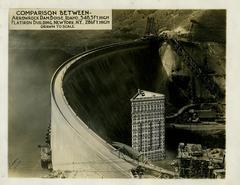 Arrowrock Dam on Boise River