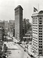 Flatiron Building in New York, 1909