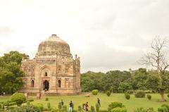 Sheesh Gumbad monument in Delhi