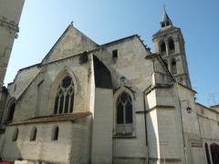 back of St-Léger church in Cognac