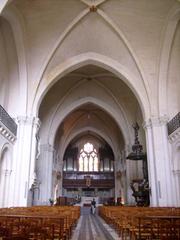 interior of the Saint-Léger Church in Cognac