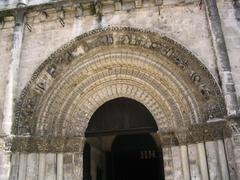 Zodiac symbols at St. Léger Church in Cognac