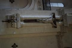 Christ on the cross in Église Saint-Léger Cognac