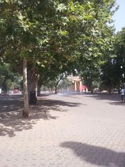 Alameda de Hércules square in Seville, August 2013