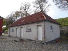 toilet building in Kastellet, Copenhagen