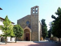 Church of San Domenico in Arezzo facade