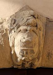 San Domenico portal of the convent with crest