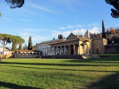 Exterior view of the Santa Maria delle Grazie church in Arezzo