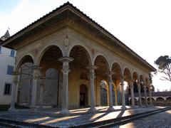 Exterior view of Santa Maria delle Grazie in Arezzo