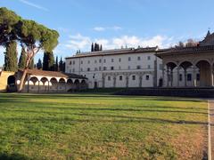 Arezzo Santa Maria delle Grazie exterior with annexes