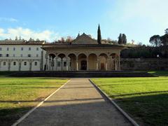 Exterior view of Santa Maria delle Grazie in Arezzo