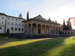 Exterior view of Santa Maria delle Grazie in Arezzo