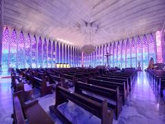 Dom Bosco Church in Brasília exterior January 2023