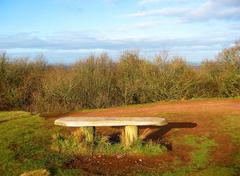 A seat on the Clent Hills near Clent