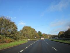 A491 Turn Left For Clent road sign