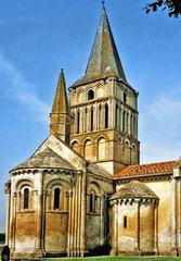 Saint Pierre de la Tour Church in Aulnay, France