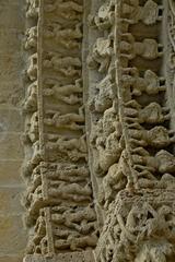 St.-Pierre Aulnay Südportal second and third arches from inside left