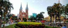 Notre-Dame Cathedral Basilica of Saigon in Bến Nghé, District 1, Hồ Chí Minh City, Vietnam