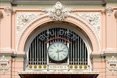 Central Post Office facade in Ho Chi Minh City