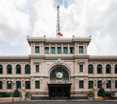 Central Post Office in Ho Chi Minh City, Vietnam