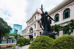 Central Post Office in Ho Chi Minh City, Vietnam