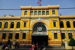 Post Office building with a clock tower