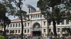 French-style post office in Ho Chi Minh City