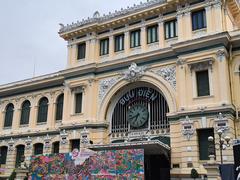 Saigon Central Post Office exterior in 2023