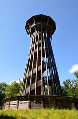 Sauvabelin Tower in Lausanne, Switzerland