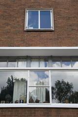 Photo of 2 Willow Road's first and second-floor windows