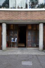 Entrance view of the listed building at 2 Willow Road