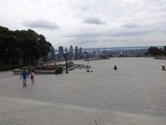 view from Mount Royal Chalet in Montreal