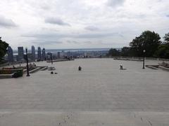 Panoramic view from Mount Royal Chalet, Montreal