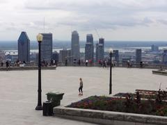 View from Mount Royal Chalet in Montreal