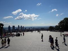 Wikimania 2017 attendees at Parc du Mont-Royal