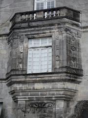 Renaissance window of the Château de Cognac in Charente, France