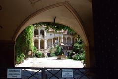 Hollenegg Castle courtyard, Steiermark, Austria