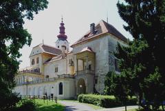 Hollenegg Castle East Side in Styria, Austria