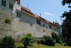 Hollenegg Castle Westfront in Steiermark, Austria