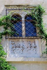 Schloss Hollenegg entrance window portal