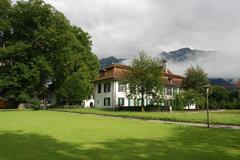 Castle Interlaken in the canton of Bern, Switzerland