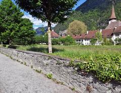 south wall of Interlaken Castle