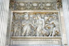 David d'Angers bas-relief of the Battle of Fleurus on the Arc de Triomphe de Marseille