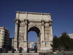 Porte d'Aix triumphal arch in Marseille