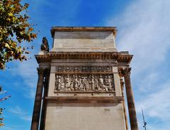 West Side of the Aix Gate in Marseille