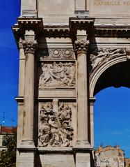 South Side of the Aix Gate in Marseille