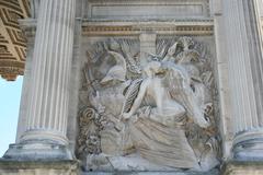 Arc de Triomphe de Marseille, victory of Fleurus representation