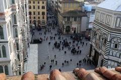 View of Piazza del Duomo from Palazzo Gamba