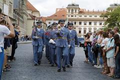 Changing of the Guard at the Castle