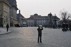 Old Town Square in Prague with Church of Our Lady before Týn